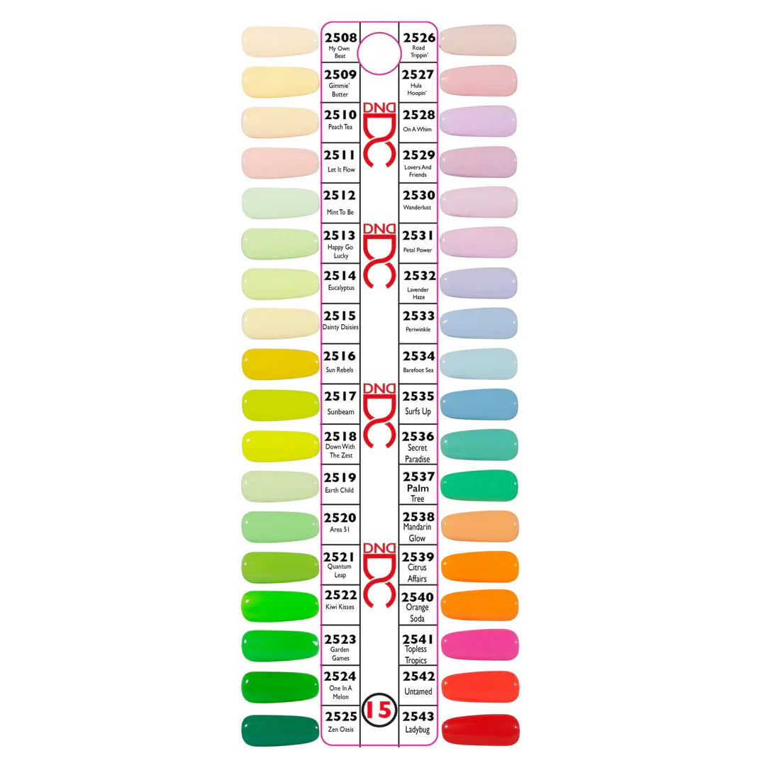 DC Fullset Powder (252 colors, $5.50/pc).