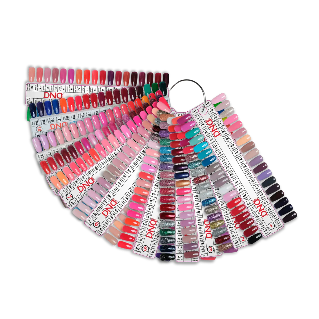 DND Fullset 595 Colors. Free 3 Sample