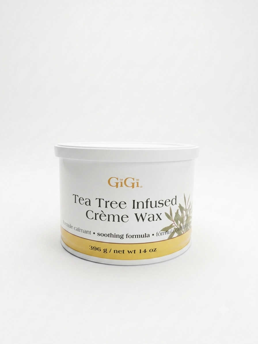 Gigi Tea Tree Infused Crème Wax