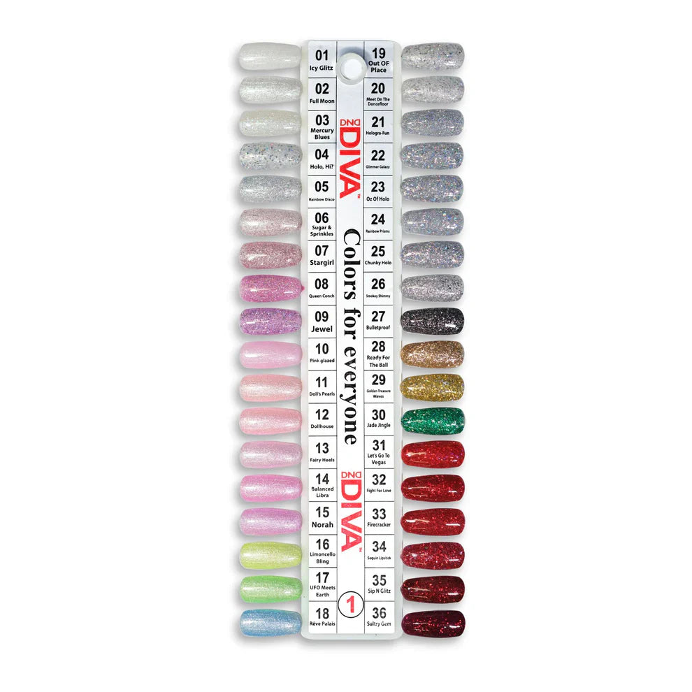 Diva (Gel & Lacquer)-Collection 1 (1-36)