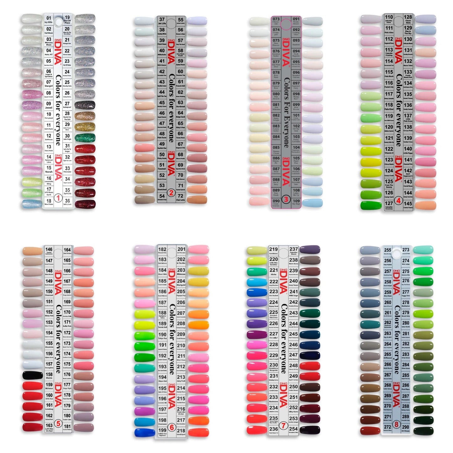 Diva Fullset 288 colors. Free 2 books and 1 Lamp