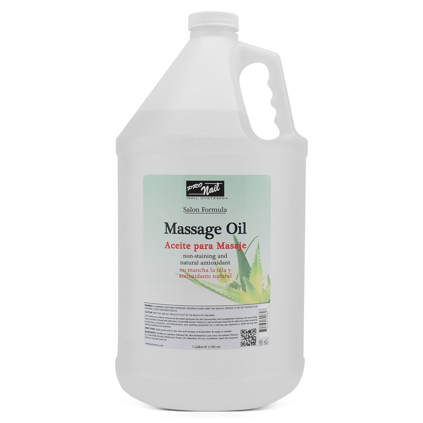 Massage Oil (Aloe Vere) 1 gallon