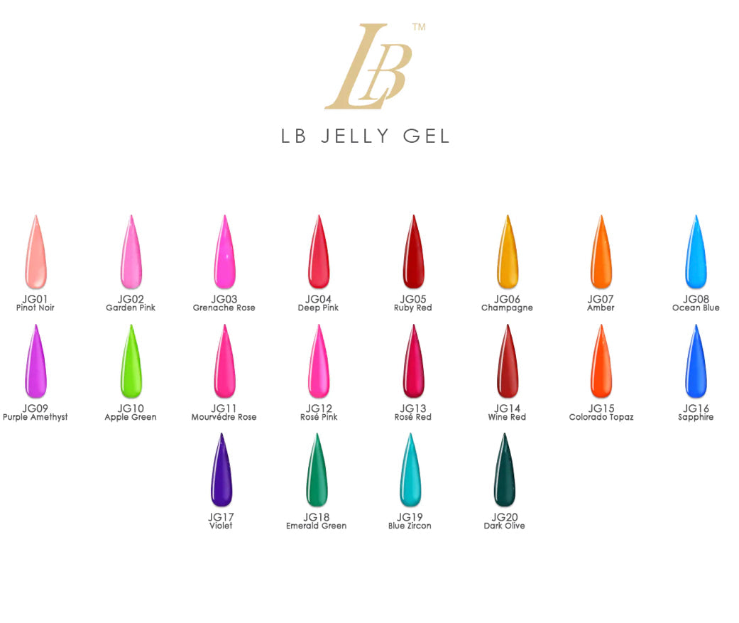 LB Jelly (Gel Only)- 20 colors