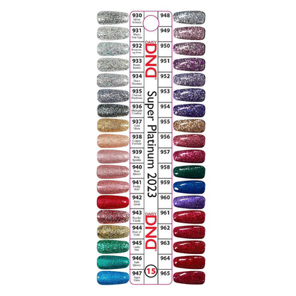DND Fullset 595 Colors. Free 3 Sample