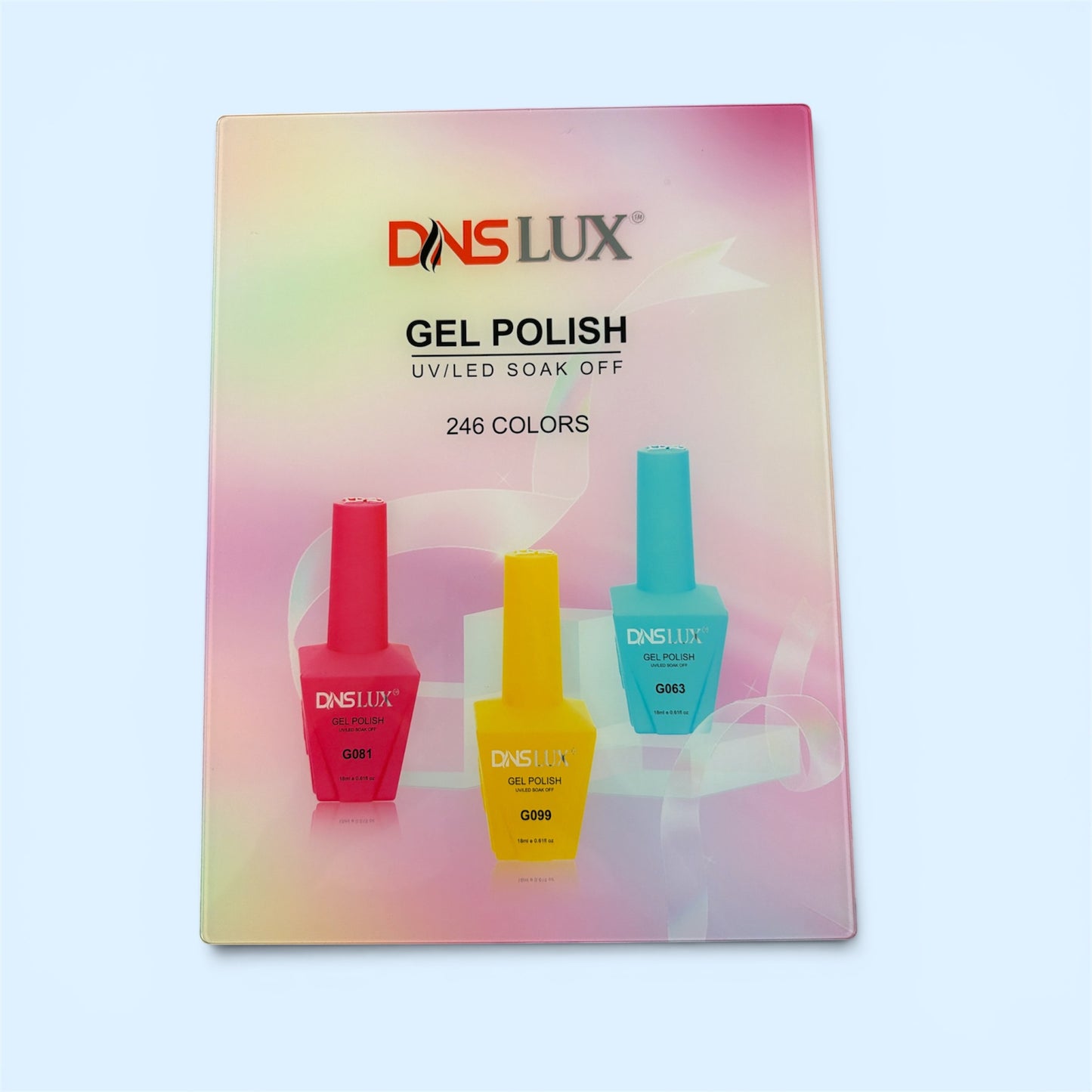 DNS Gel Only 246 colors. Free 1 sample