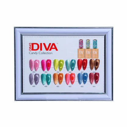 Diva 9D Cat Eye (Gel only). Free 1 Sample and  Magnet