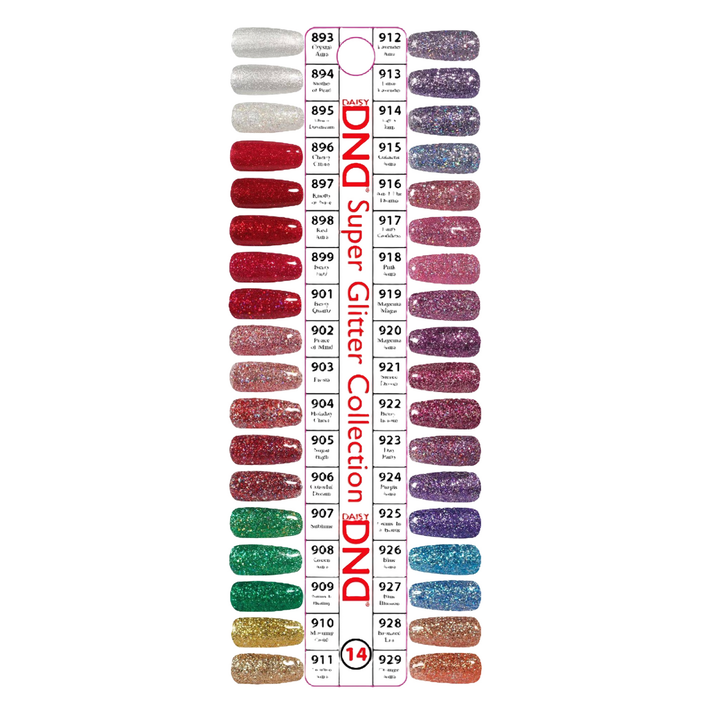 DND Fullset 595 Colors. Free 3 Sample