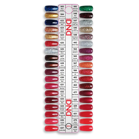 DND Fullset 595 Colors. Free 3 Sample