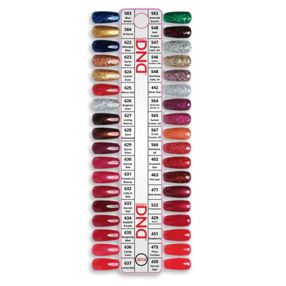 DND Fullset 595 Colors. Free 3 Sample