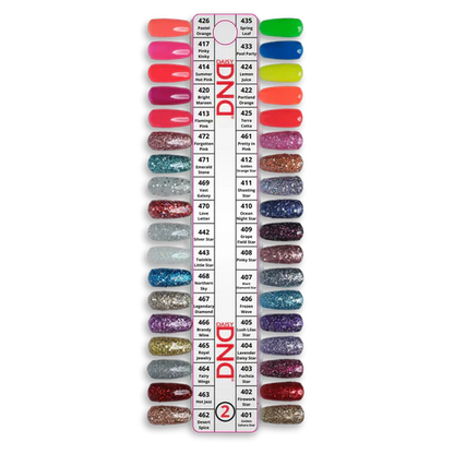 DND Fullset 595 Colors. Free 3 Sample