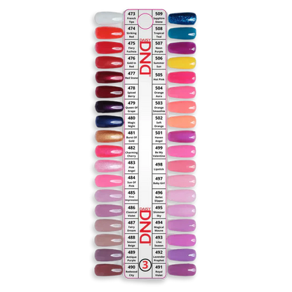DND Fullset 595 Colors. Free 3 Sample