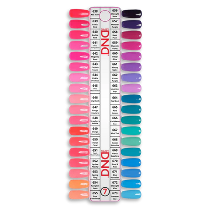DND Fullset 595 Colors. Free 3 Sample
