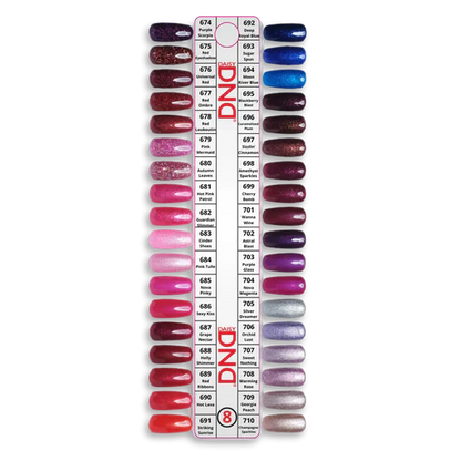 DND Fullset 595 Colors. Free 3 Sample