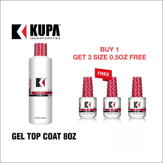 Kupa Gel Topcoat 8oz. Buy 1 Free 3