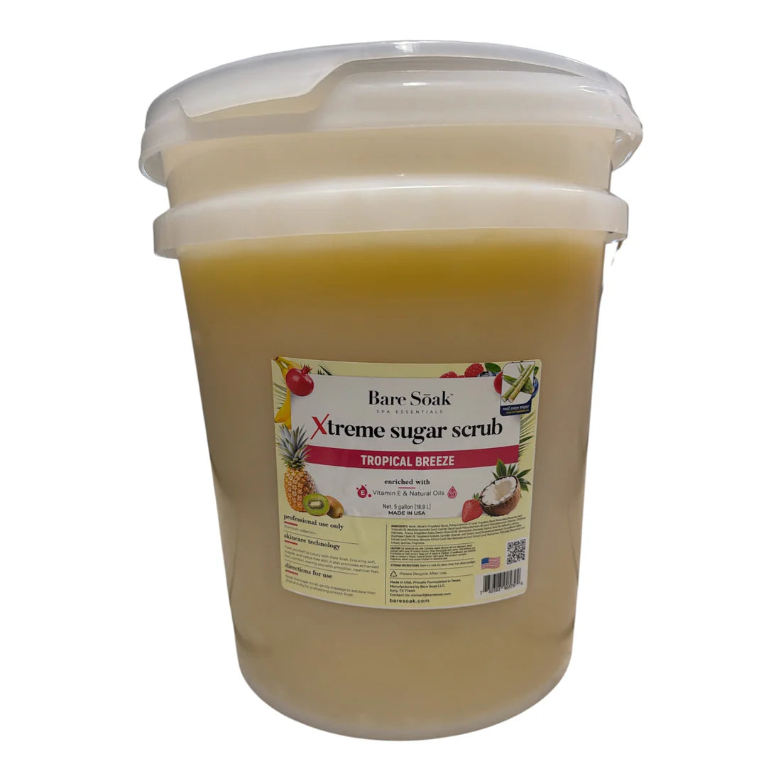 Xtreme Sugar Scrub - 5 Gallon