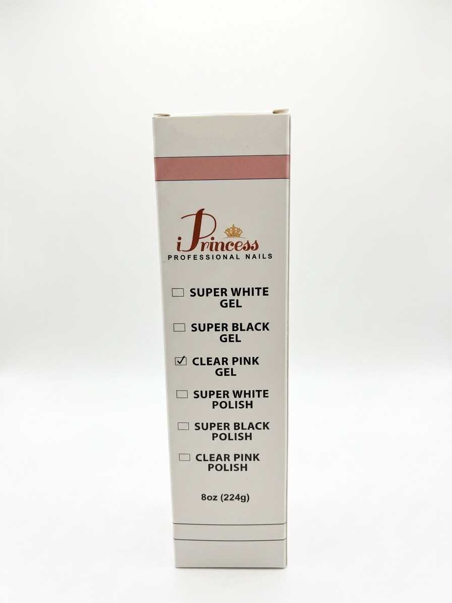 Iprincess Clear Pink 8oz