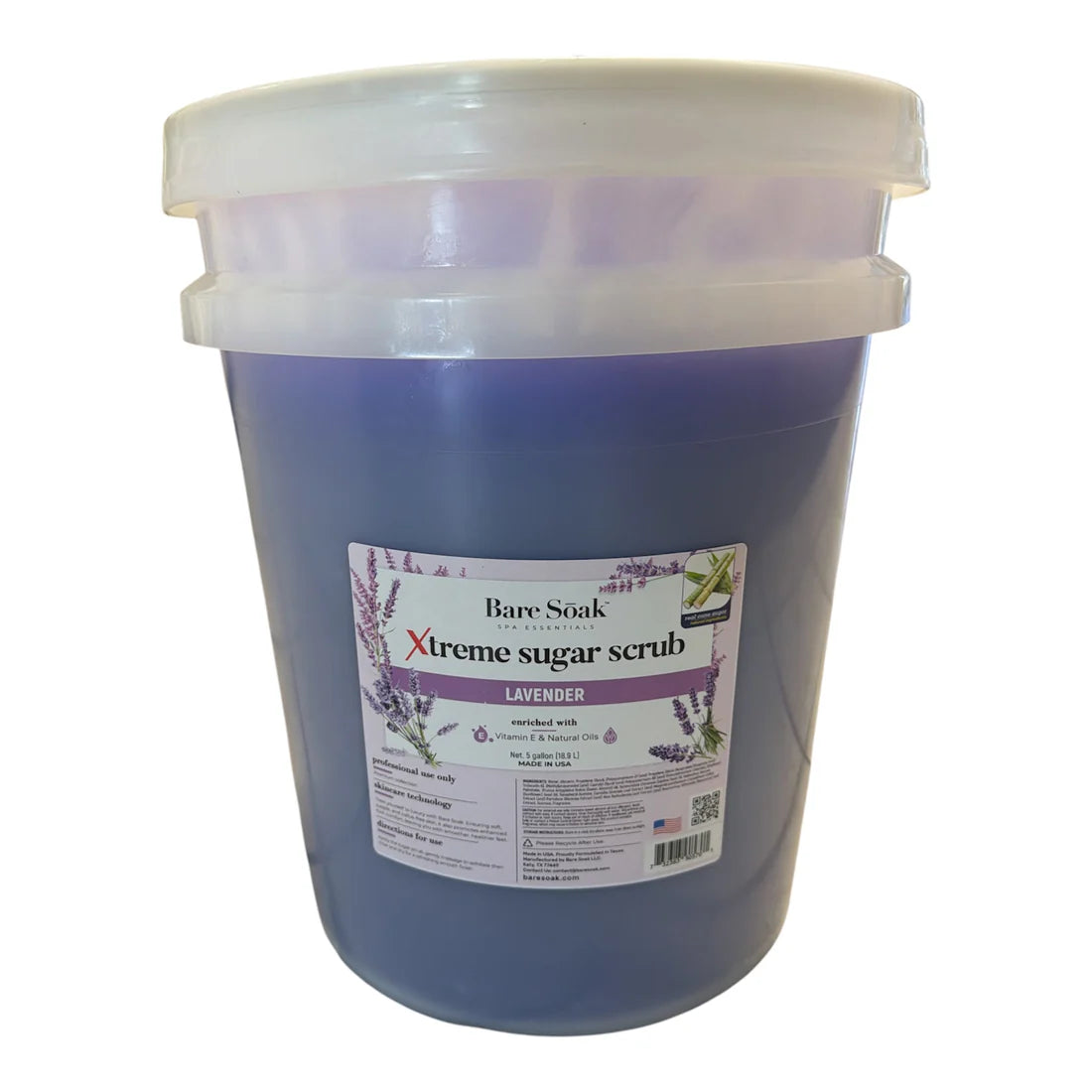 Xtreme Sugar Scrub - 5 Gallon