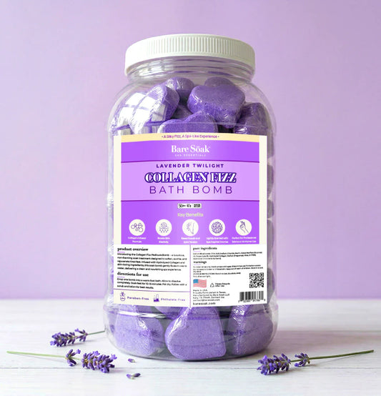 Pedi Bomb Collagen- Lavender (50pcs)