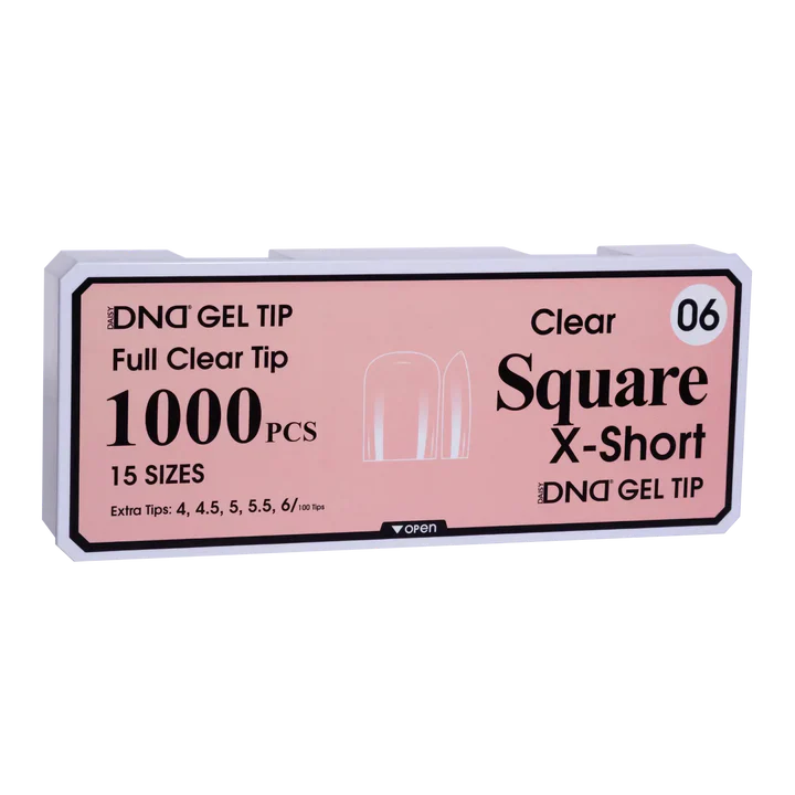 DND Soft Gel Tips- SQUARE
