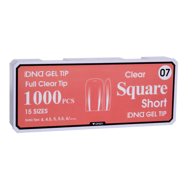 DND Soft Gel Tips- SQUARE