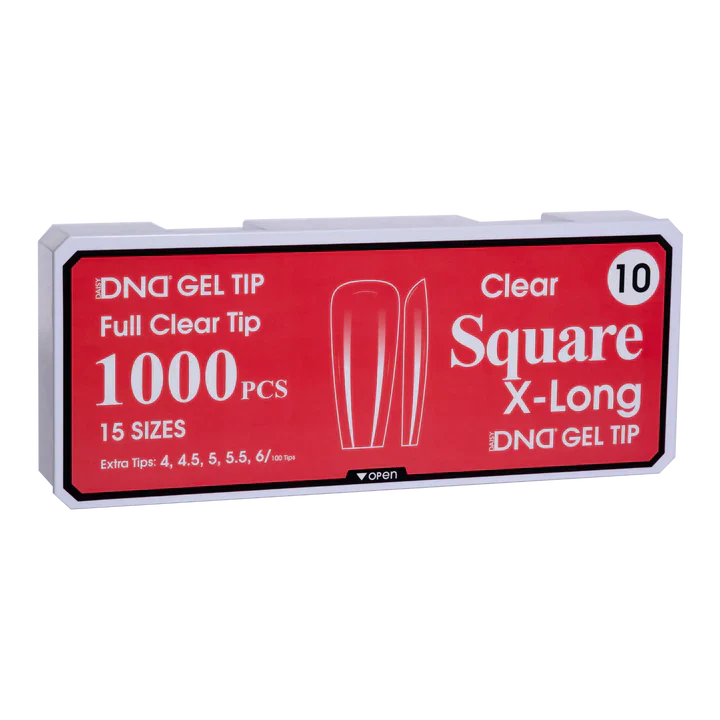 DND Soft Gel Tips- SQUARE