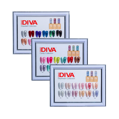 Diva 9D Cat Eye (Gel only). Free 1 Sample and  Magnet