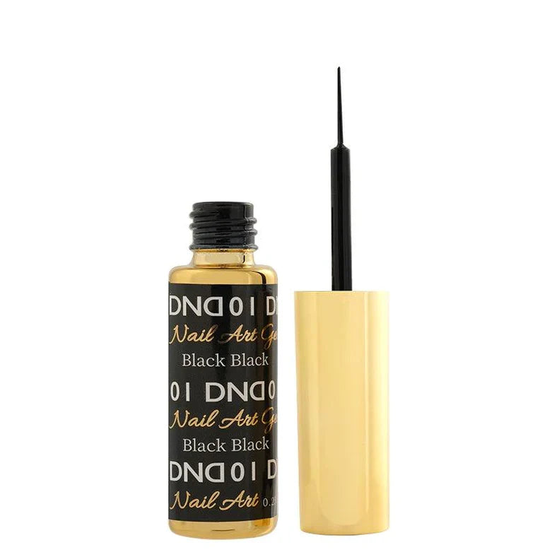 DND Gel Nail Art 01 Black