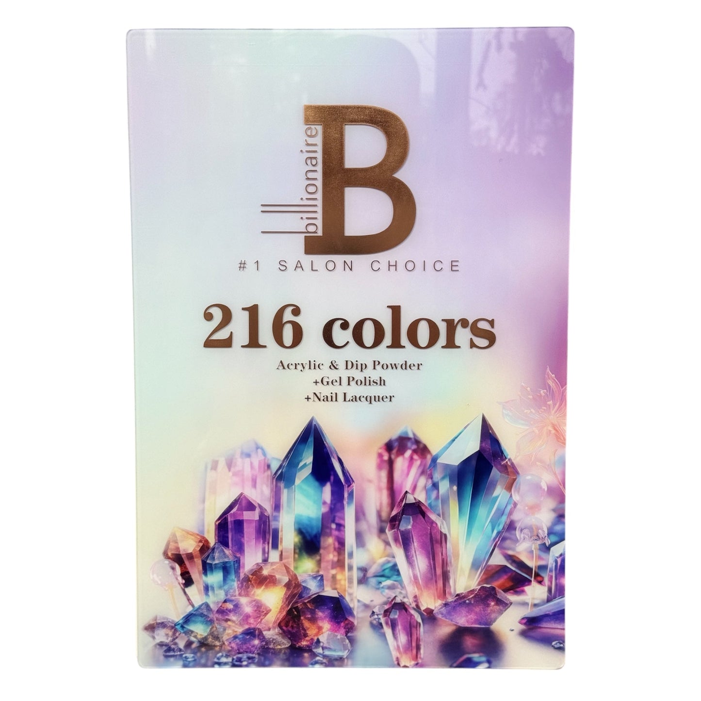 Billionaire Gel 4in1 (Fullset 216 colors). Free 1 Book, 1 Chart and 1 Lamp