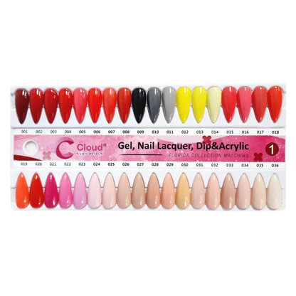 Chisel Cloud 4in1 Collection (120 Colors). Free 1 Color Swatch