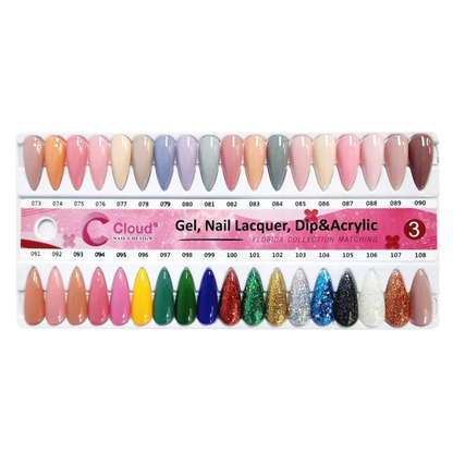 Chisel Cloud 4in1 Collection (120 Colors). Free 1 Color Swatch