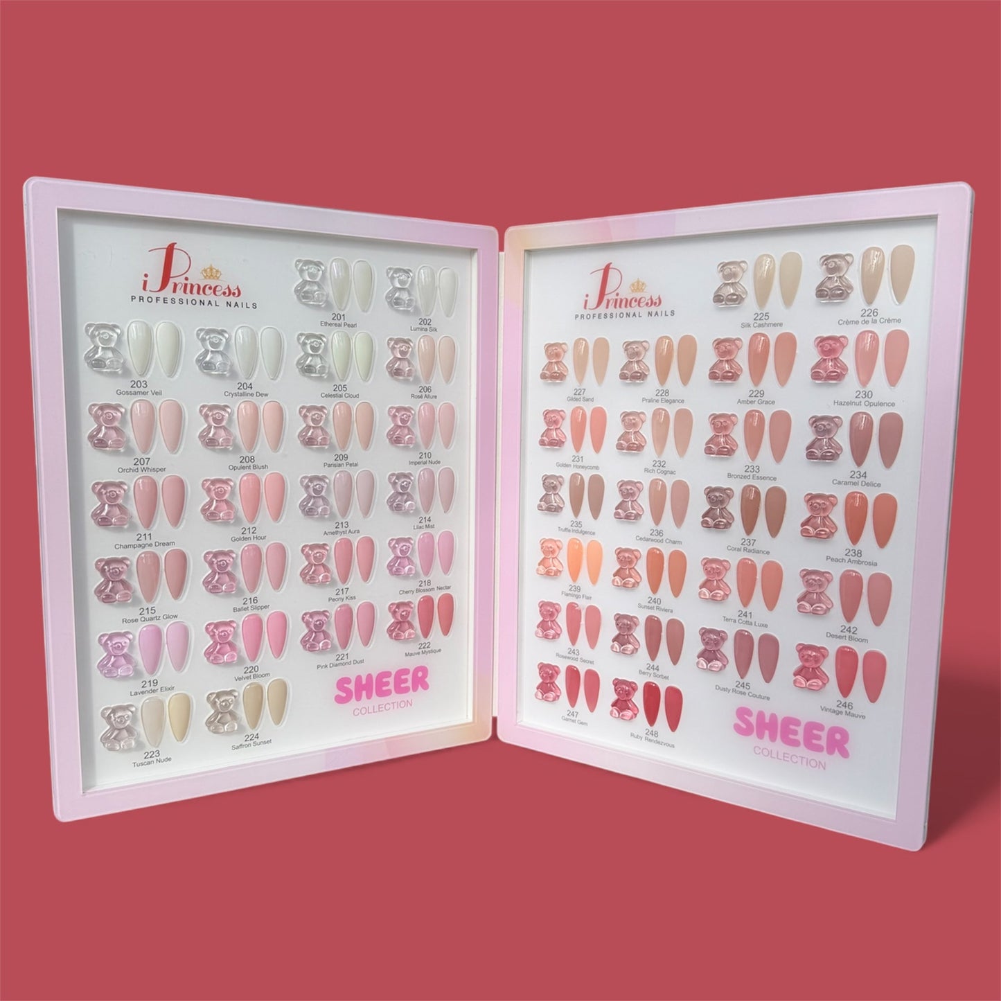 iPrincess Sheer/Nude Collection (48 Colors)