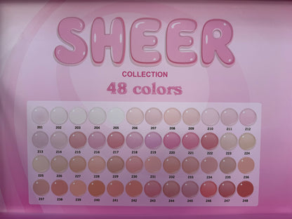 iPrincess Sheer/Nude Collection (48 Colors)