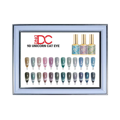 DC 9D Cat Eye (Gel only; 36 colors). Free 1 sample and 2 magnet