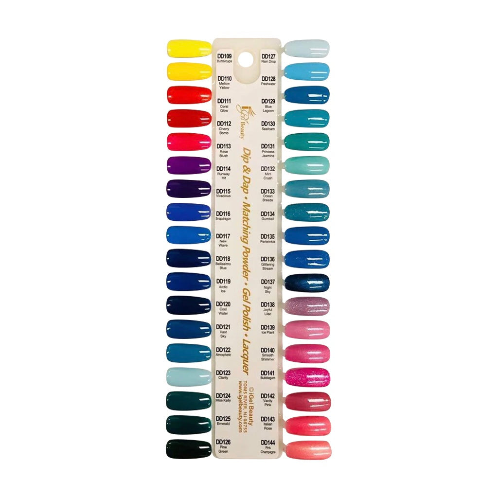 iGel Fullset 247 colors. Free 4 sample charts and 3 Hybrid Lamp