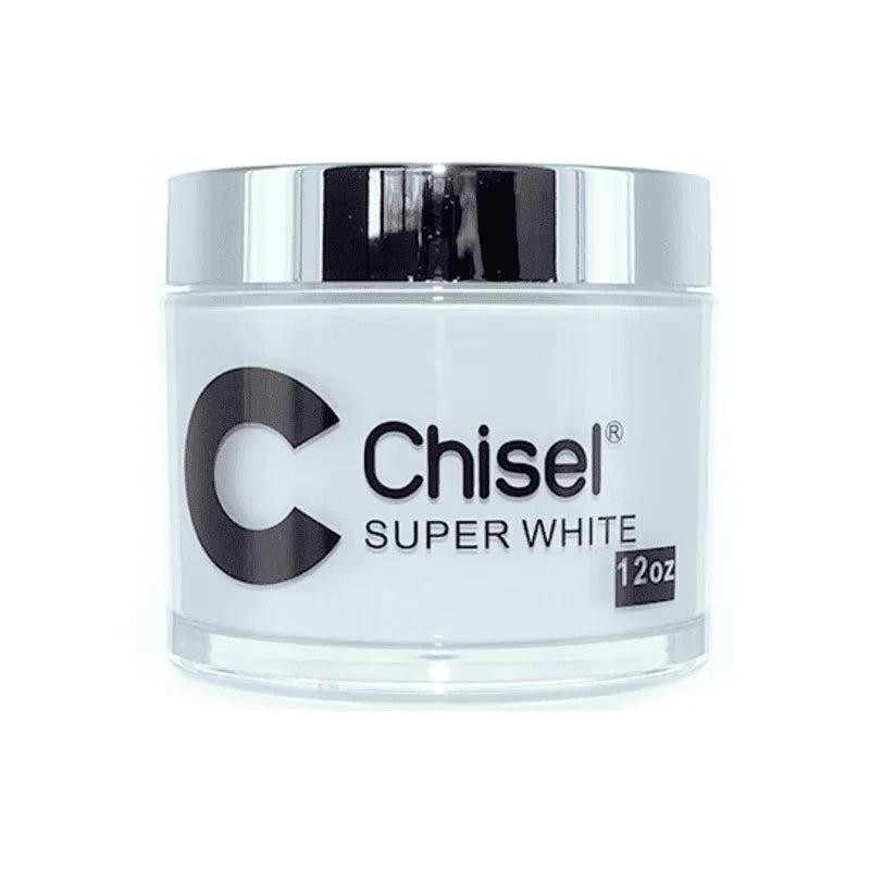 Chisel Dip Powder 12oz- SUPER WHITE