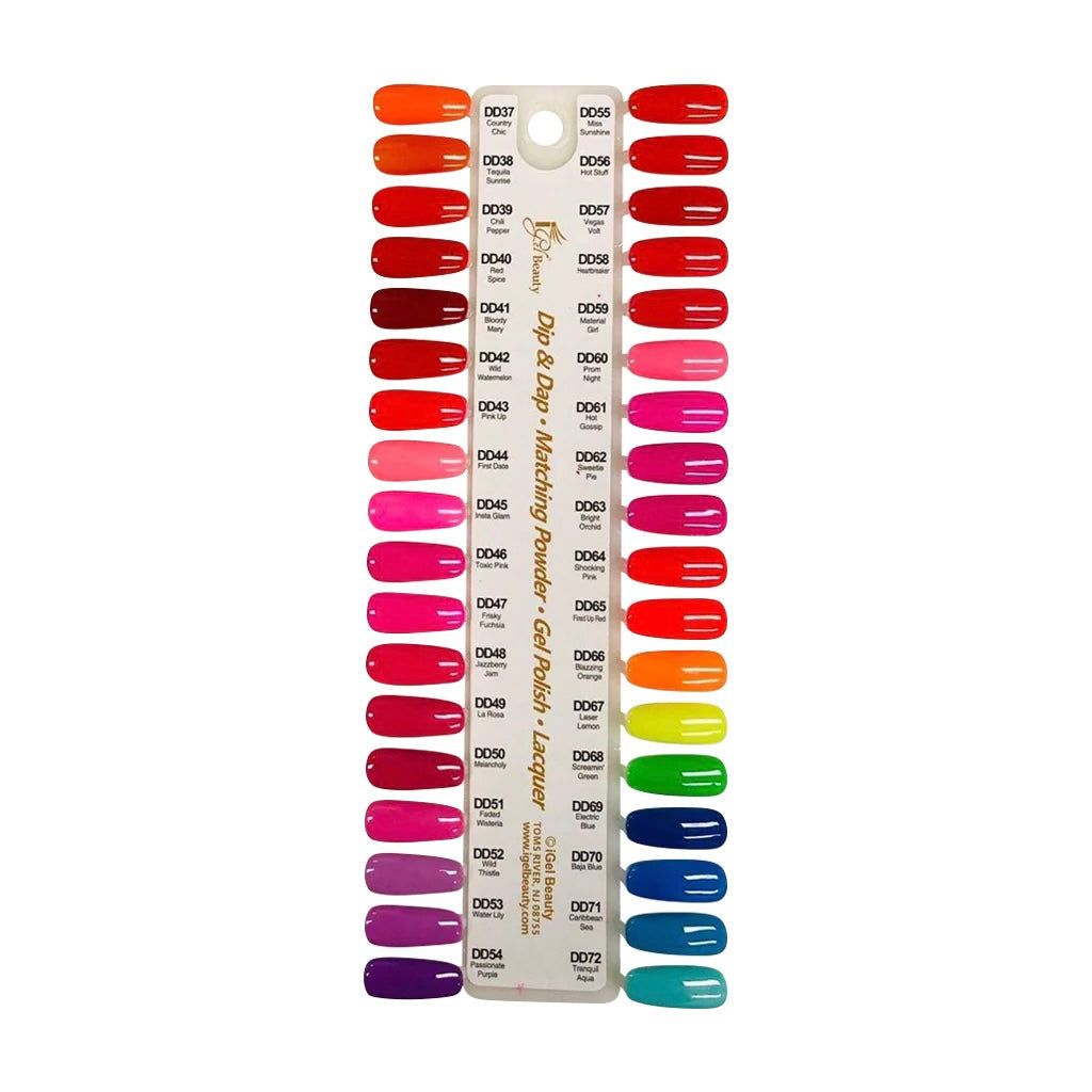 iGel Fullset 247 colors. Free 4 sample charts and 3 Hybrid Lamp